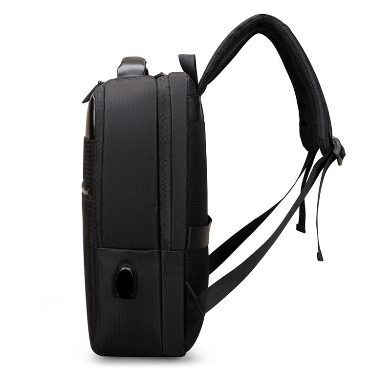 Business Intelligence USB Computer Backpack Shoulder Travel Bag